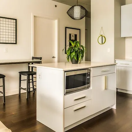 2B,2Ba Luxury Apartment Balcony,Wi-Fi, Paid In&Out Parking In Bldg